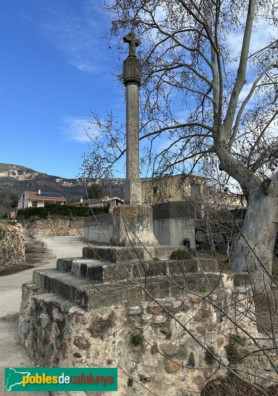 Alforja - Creu de Pedra (Foto: Albert Esteves, 2025) Alforja - Creu de Pedra