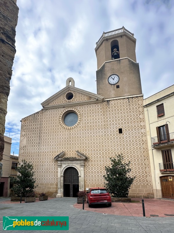 Riudecols - Església de Sant Pere (Foto: Albert Esteves, 2025) Riudecols - Església de Sant Pere