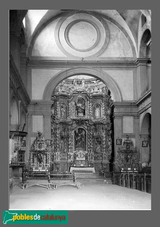 La Selva del Camp - Església de Sant Andreu. Retaule (destruït)