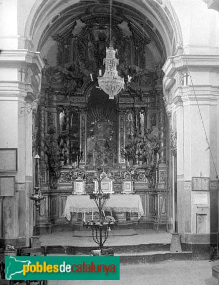 la Selva del Camp- Ermita de Paretdelgada. Retaule destruït