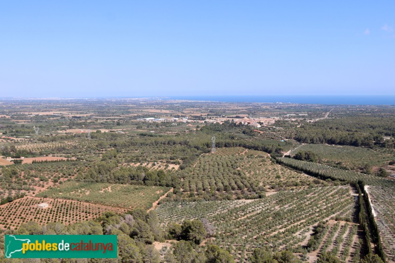 Mont-roig del Camp - Panoràmica des de l'ermita de la Roca (Foto: Albert Esteves, 2024) Mont-roig del Camp - Panoràmica des de l'ermita de la Roca