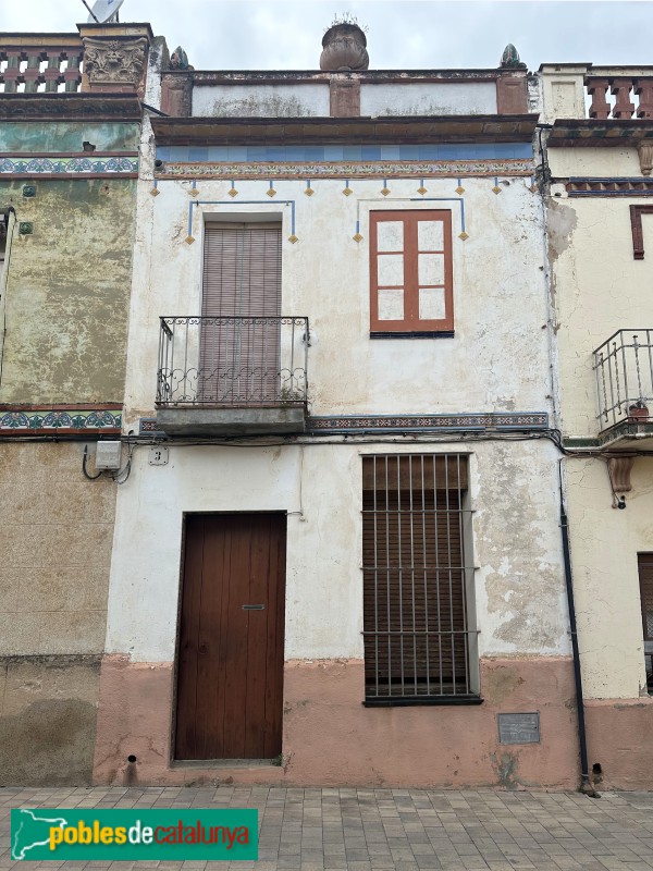 Vilanova d'Escornalbou - Carrer Cosme Toda, 3 (Foto: Albert Esteves, 2025) Vilanova d'Escornalbou - Carrer Cosme Toda, 3