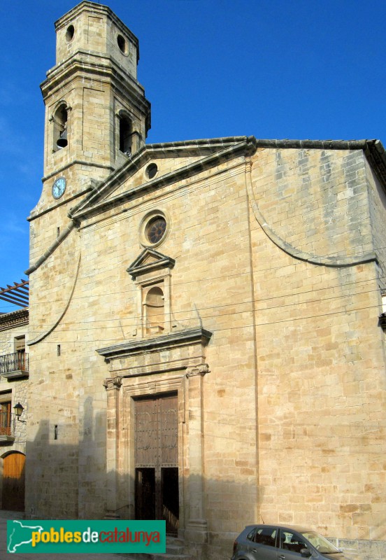 Vallclara - Església de Sant Joan (Foto: Albert Esteves, 2010) Vallclara - Església de Sant Joan