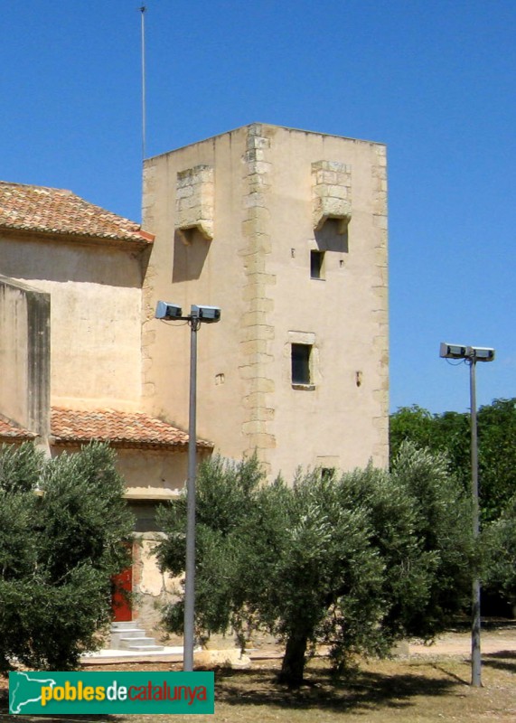 Vila-seca - Torre de l'ermita de la Pineda (Foto: Albert Esteves, 2008) Vila-seca - Torre de l'ermita de la Pineda