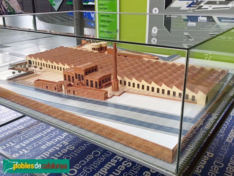 Terrassa - Vapor Aymerich, Amat i Jover. Maqueta (Foto: Sergi Suárez, 2025) Terrassa - Vapor Aymerich, Amat i Jover. Maqueta