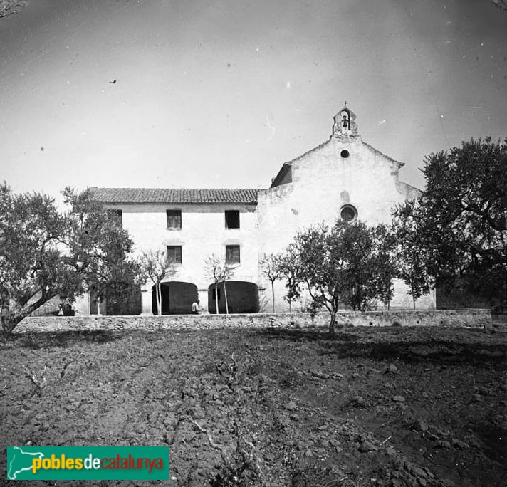 Vila-seca - Ermita de la Pineda (Foto: <i>Josep Salvany -Fons Salvany. Biblioteca de Catalunya-</i>, 1923) Vila-seca - Ermita de la Pineda