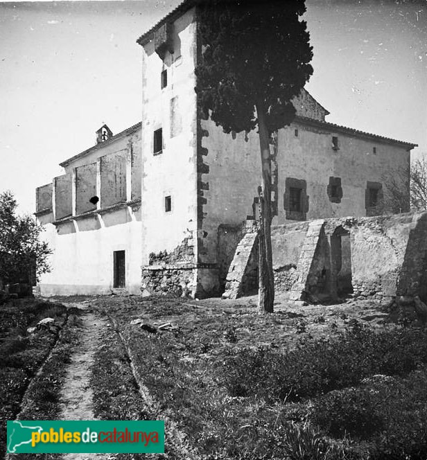 Vila-seca - Torre de la Pineda (Foto: <i>Josep Salvany -Fons Salvany. Biblioteca de Catalunya-</i>, 1923) Vila-seca - Torre de la Pineda