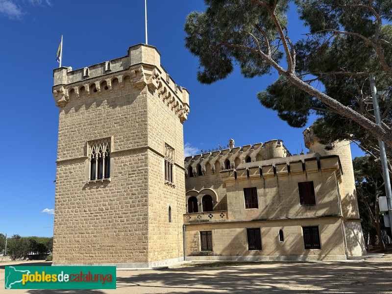 Vila-seca - Castell. Façana posterior (Foto: Albert Esteves, 2025) Vila-seca - Castell. Façana posterior