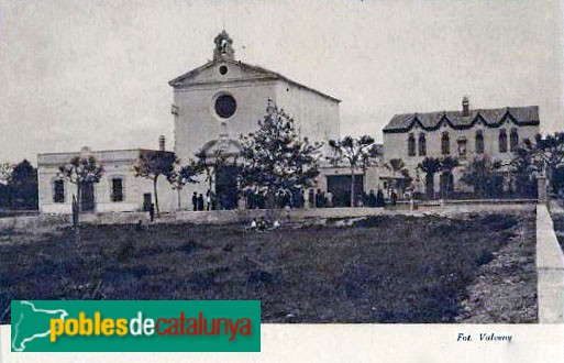 Salou - Església. Postal antiga Salou - Església. Postal antiga