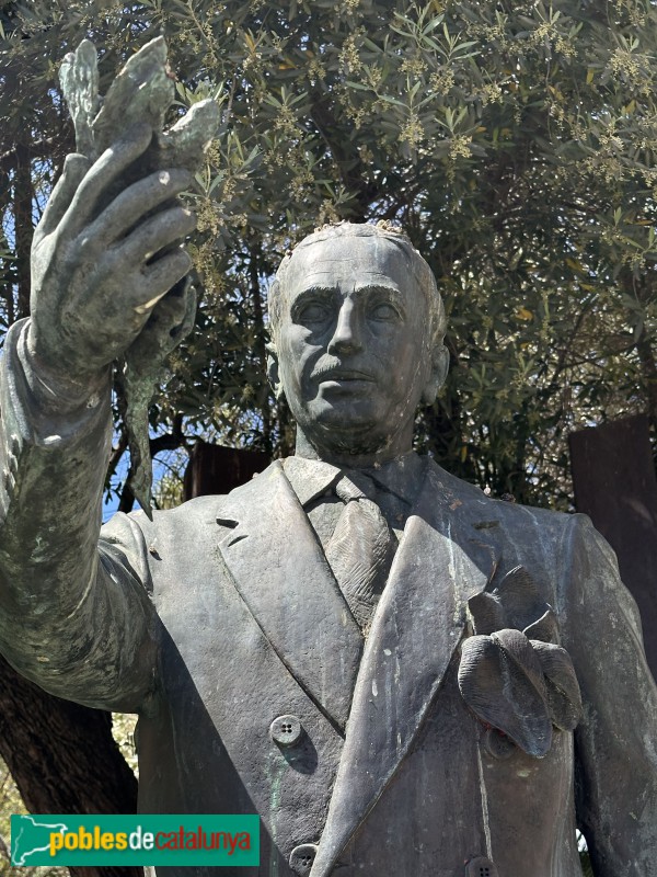 Tarragona - Monument a Lluís Companys (Foto: Albert Esteves, 2025) Tarragona - Monument a Lluís Companys