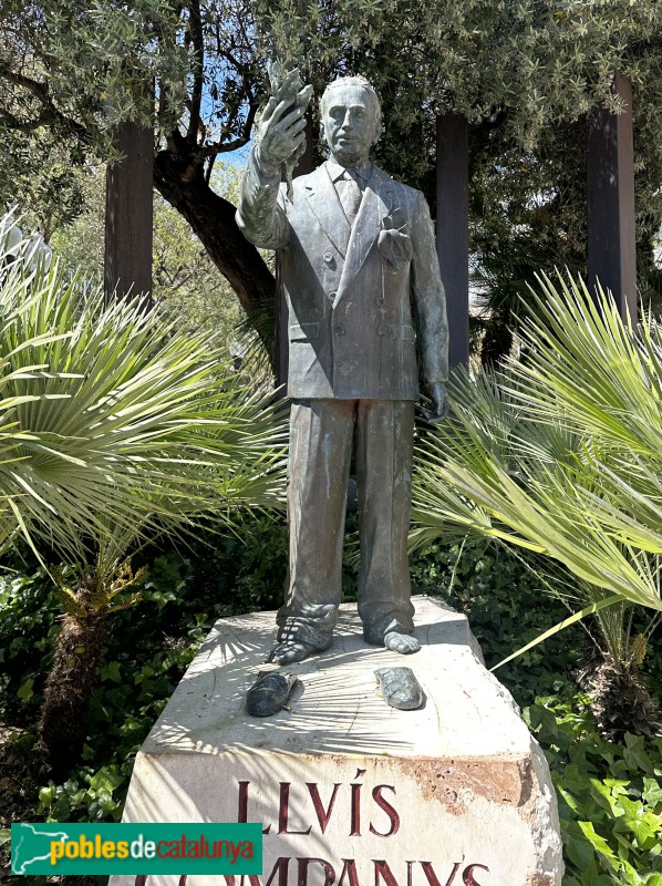 Tarragona - Monument a Lluís Companys (Foto: Albert Esteves, 2025) Tarragona - Monument a Lluís Companys