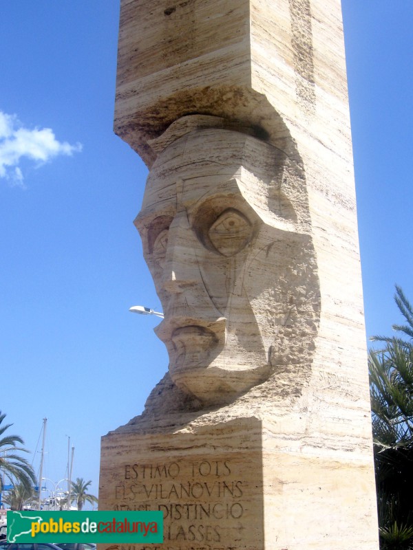 Vilanova i la Geltrú - Monument a Macià (Foto: Albert Esteves, 2006) Vilanova i la Geltrú - Monument a Macià