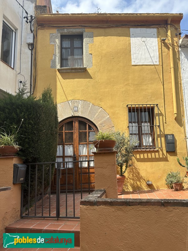 Caldes d'Estrac - Casa del carrer de l'Església, 5