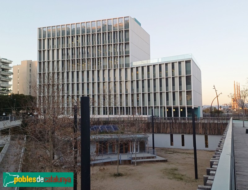 Sant Adrià de Besòs - Campus UPC Diagonal-Besòs. Edificis de recerca (Foto: Sergi Suárez, 2025) Sant Adrià de Besòs - Campus UPC Diagonal-Besòs. Edificis de recerca