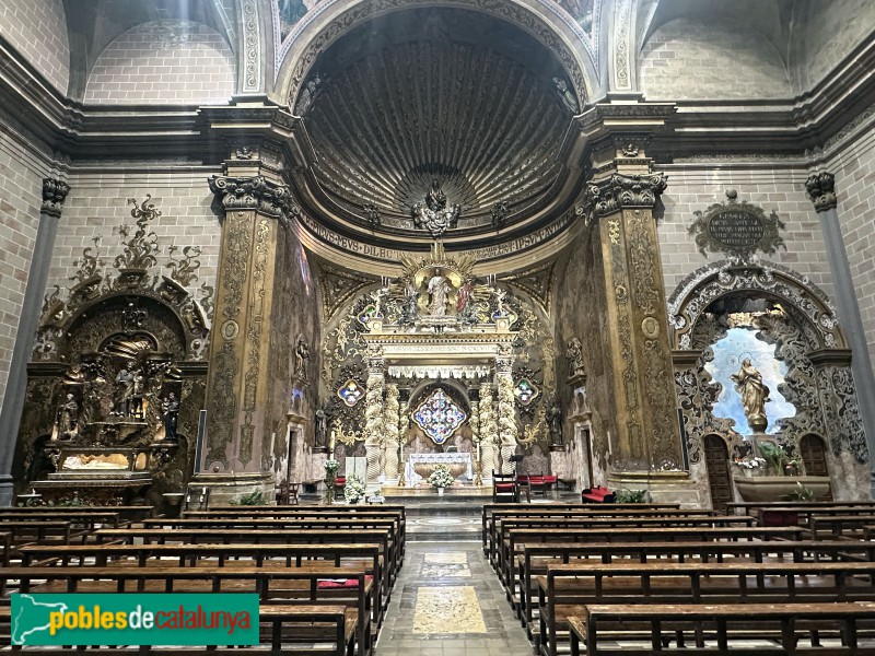 El Vendrell - Església de Sant Salvador. Interior (Foto: Albert Esteves, 2025) El Vendrell - Església de Sant Salvador. Interior
