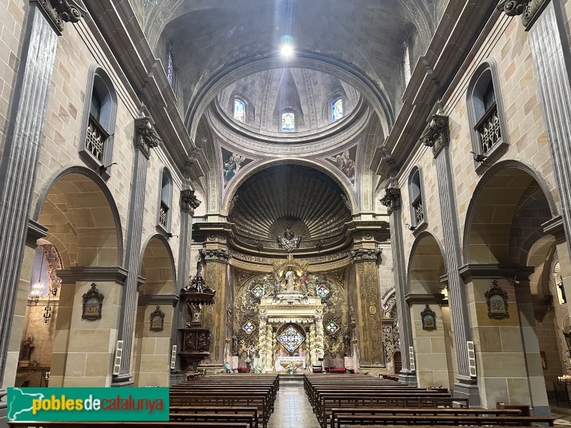 El Vendrell - Església de Sant Salvador. Interior (Foto: Albert Esteves, 2025) El Vendrell - Església de Sant Salvador. Interior