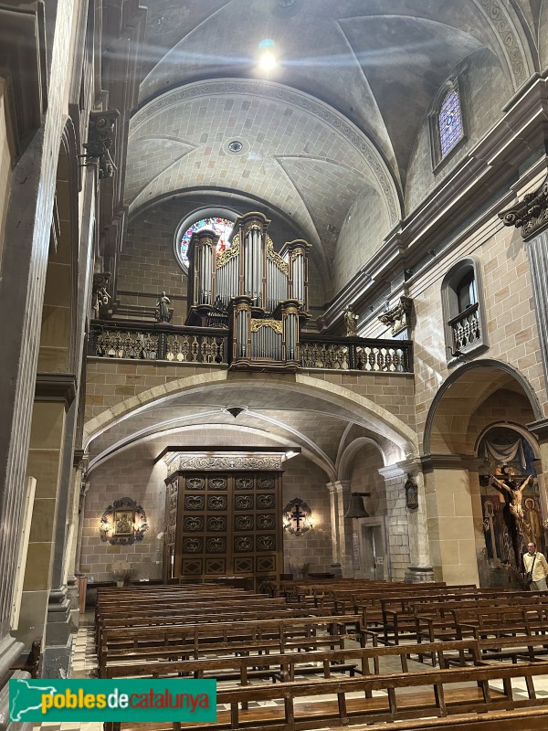 El Vendrell - Església de Sant Salvador. Interior (Foto: Albert Esteves, 2025) El Vendrell - Església de Sant Salvador. Interior