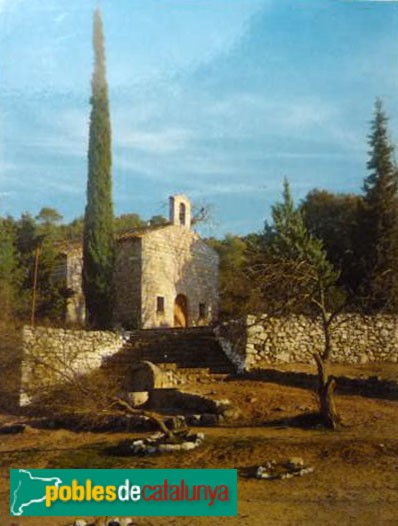 Capafonts - Ermita de la Mare de Déu de Barrulles de Barrulles. Postal antiga