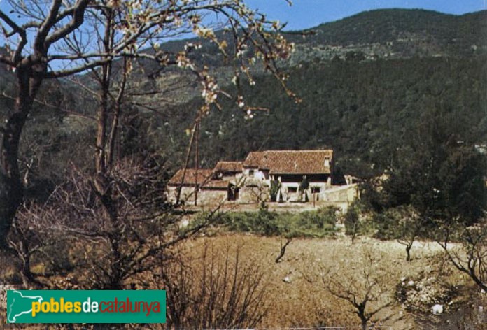 Capafonts - Mas de Fortet. Postal antiga