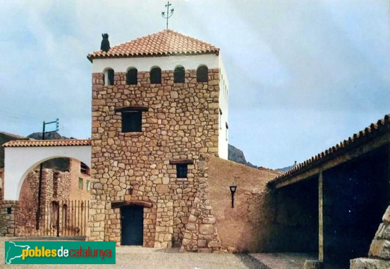 La Febró - Hostal de la Perdiu. Postal anys 70