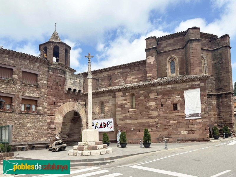 Prades - Església de Santa Maria (Foto: Albert Esteves, 2025) Prades - Església de Santa Maria
