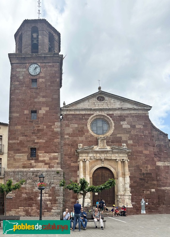 Prades - Església de Santa Maria (Foto: Albert Esteves, 2025) Prades - Església de Santa Maria