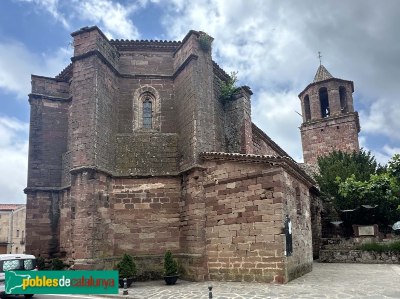 Prades - Església de Santa Maria (Foto: Albert Esteves, 2025) Prades - Església de Santa Maria