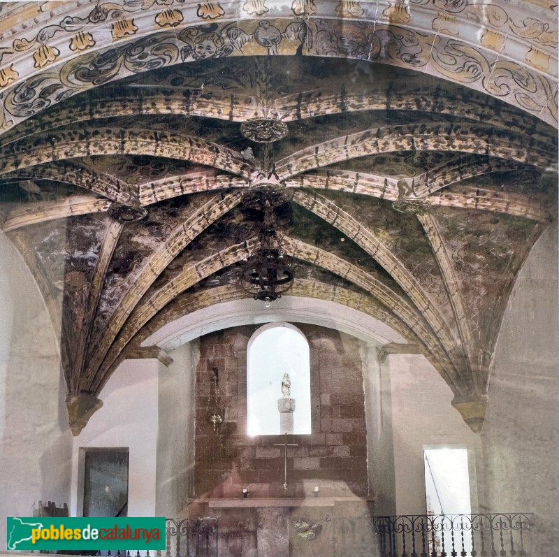 Prades - Santuari de la Mare de Déu de l'Abellera (cartell in situ)