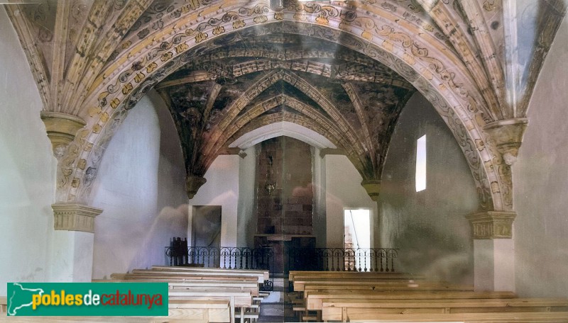 Prades - Santuari de la Mare de Déu de l'Abellera (cartell in situ)