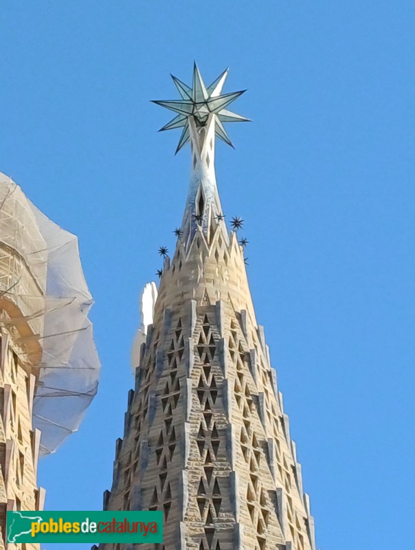 Barcelona - Sagrada Família. Estel de Maria (Foto: Sergi Suárez, 2025) Barcelona - Sagrada Família. Estel de Maria