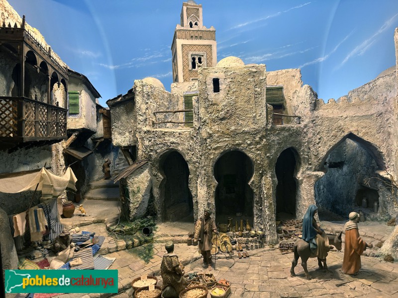 L'Espluga de Francolí - Museu Terra. Diorama d'un pessebre (Foto: Albert Esteves, 2025) L'Espluga de Francolí - Museu Terra. Diorama d'un pessebre