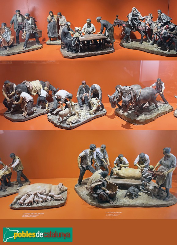 L'Espluga de Francolí - Museu Terra. Figures de la col·lecció Traité (Foto: Albert Esteves, 2025) L'Espluga de Francolí - Museu Terra. Figures de la col·lecció Traité