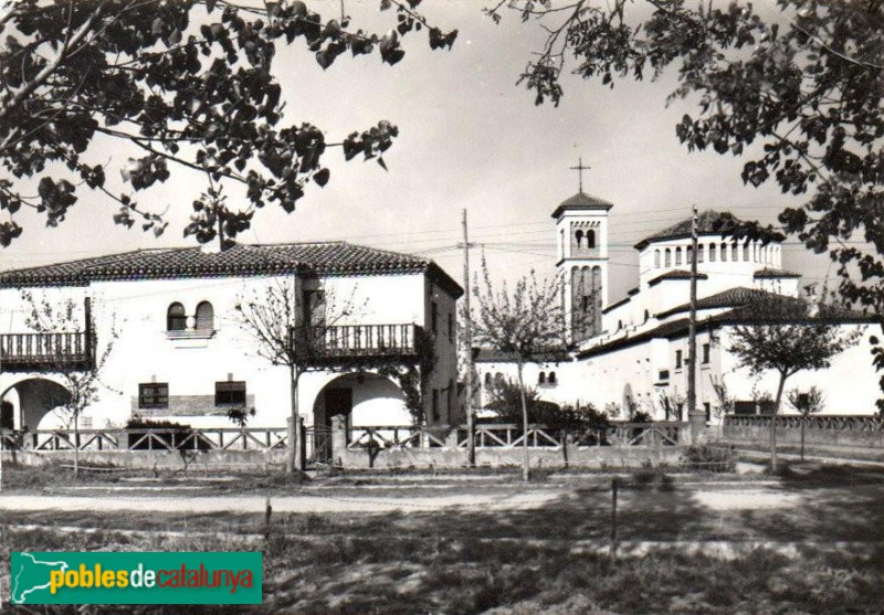 Girona - Barri de Sant Narcís. Postal antiga Girona - Barri de Sant Narcís. Postal antiga