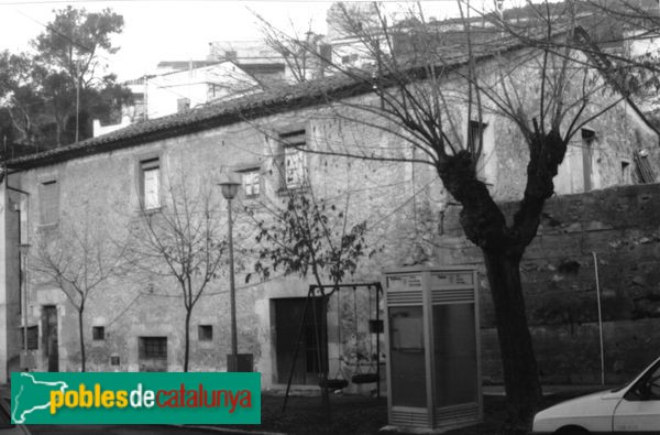 Girona - Rectoria de Sant Daniel (Foto: Maria Dolors Casanovas -invarquit.gencat.cat-, 1988) Girona - Rectoria de Sant Daniel