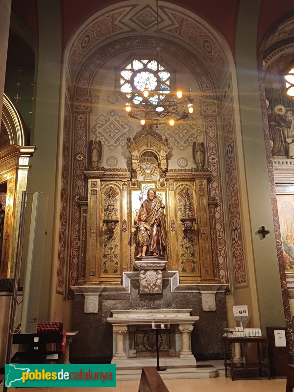 Barcelona - Església de Santa Maria de Jesús (Foto: Sergi Suárez, 2025) Barcelona - Església de Santa Maria de Jesús