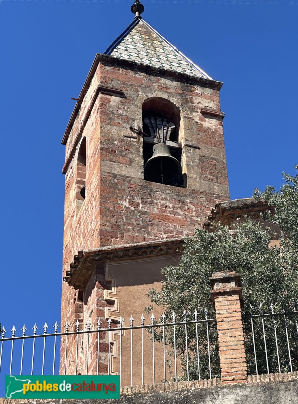 Sant Climent de Llobregat - Campanar (Foto: Albert Esteves, 2025) Sant Climent de Llobregat - Campanar