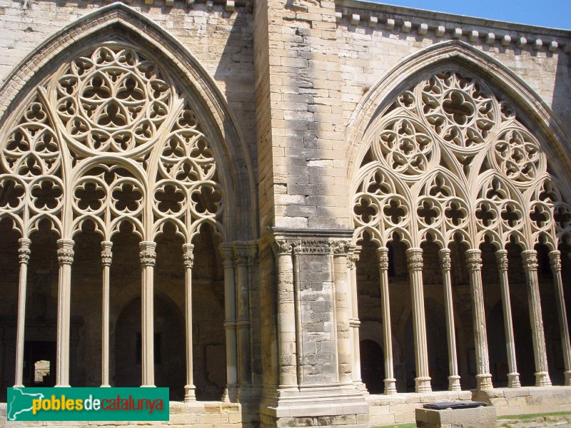 Lleida - Seu Vella. Claustre (Foto: Zarateman, CC BY-SA 3.0, 2011) Lleida - Seu Vella. Claustre