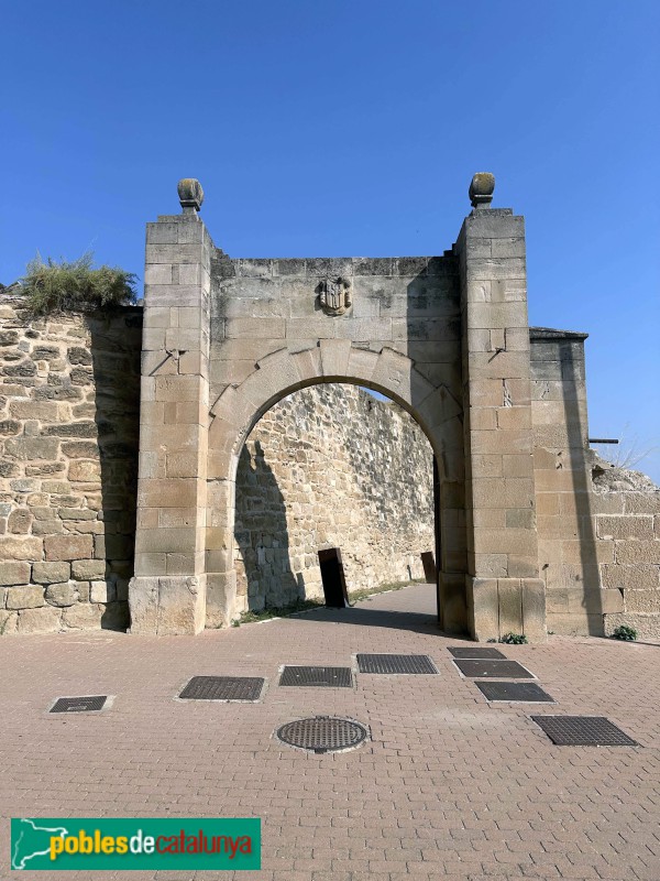 lleida - La Suda. Porta del balurad de Louvigny (Foto: Albert Esteves, 2025) lleida - La Suda. Porta del balurad de Louvigny