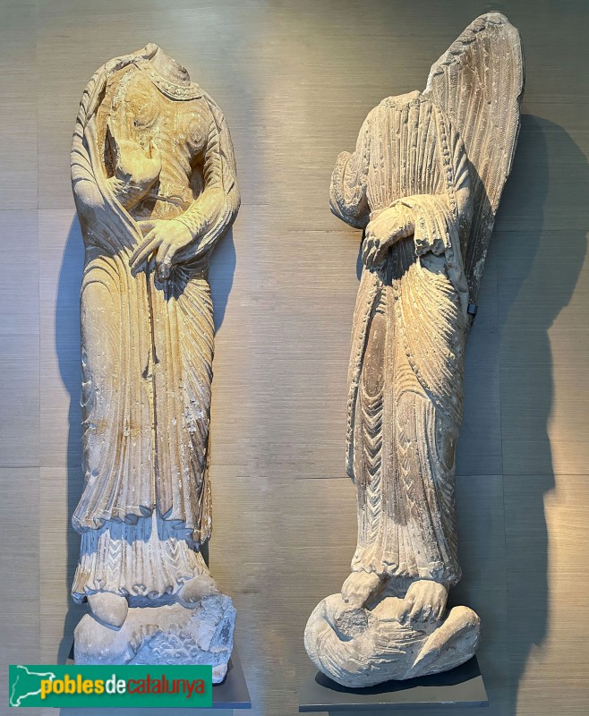 Lleida - Museu de Lleida. Escultures de la Porta de l'Anunciata de la Seu Vella (Foto: Albert Esteves, 2025) Lleida - Museu de Lleida. Escultures de la Porta de l'Anunciata de la Seu Vella