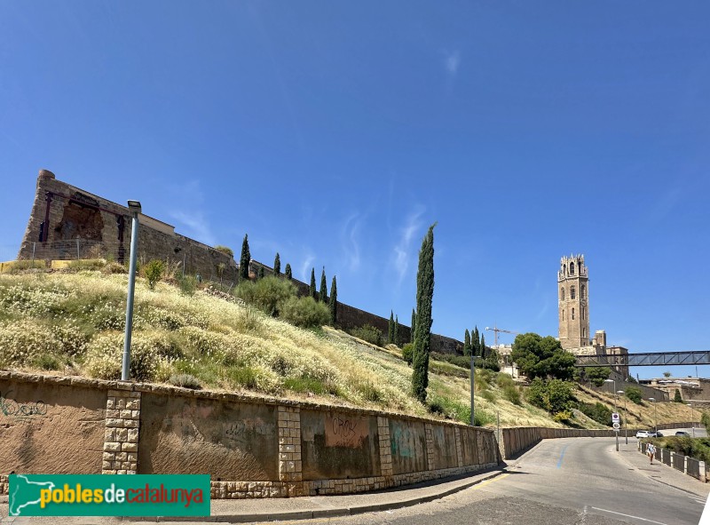 Lleida - La Suda. Baluard de la Llengua de Serp (Foto: Albert Esteves, 2025) Lleida - La Suda. Baluard de la Llengua de Serp