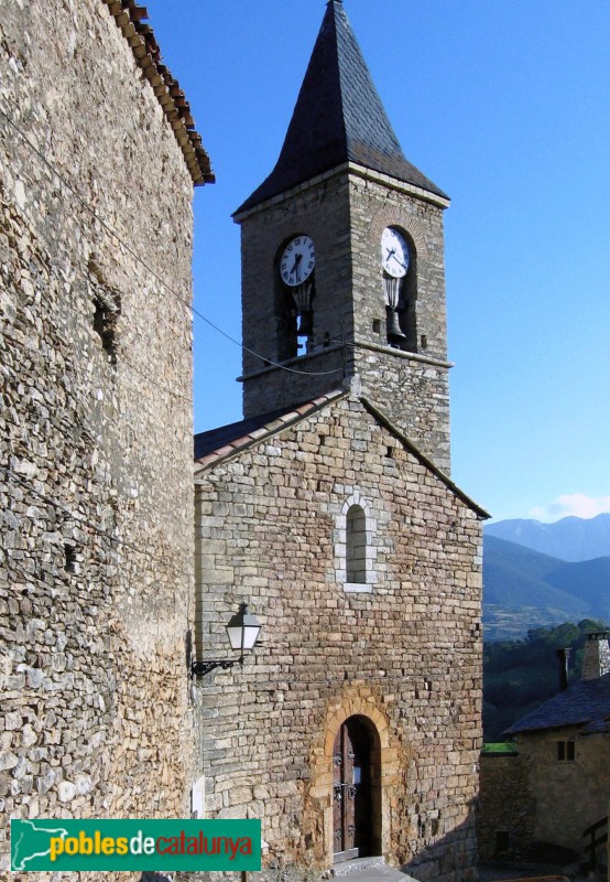 Prullans - Església de Sant Esteve (Foto: Albert Esteves, 2006) Prullans - Església de Sant Esteve
