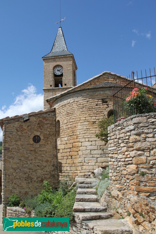 Prullans - Església de Sant Esteve (Foto: Albert Esteves, 2014) Prullans - Església de Sant Esteve