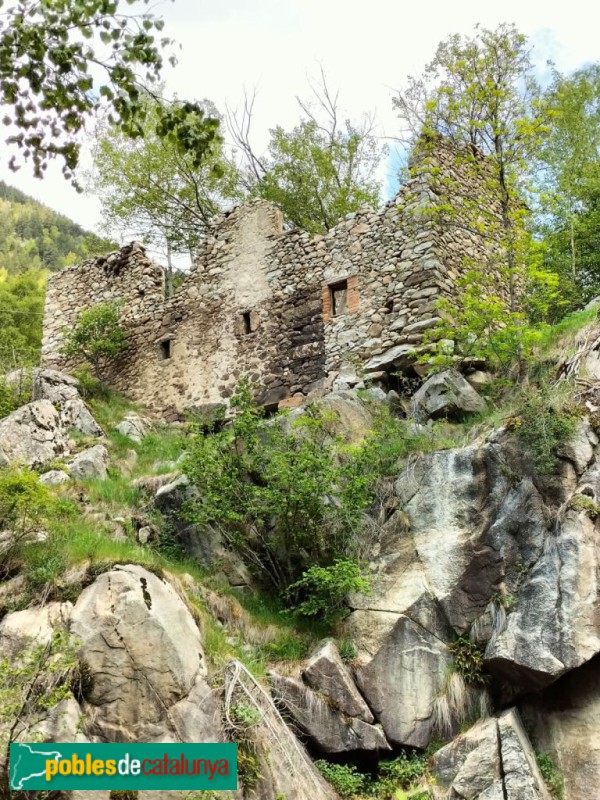 Lles - Molí de la Llosa (Foto: Fortià Arquitectes -invarquit.cultura.gencat.cat-, 2022) Lles - Molí de la Llosa
