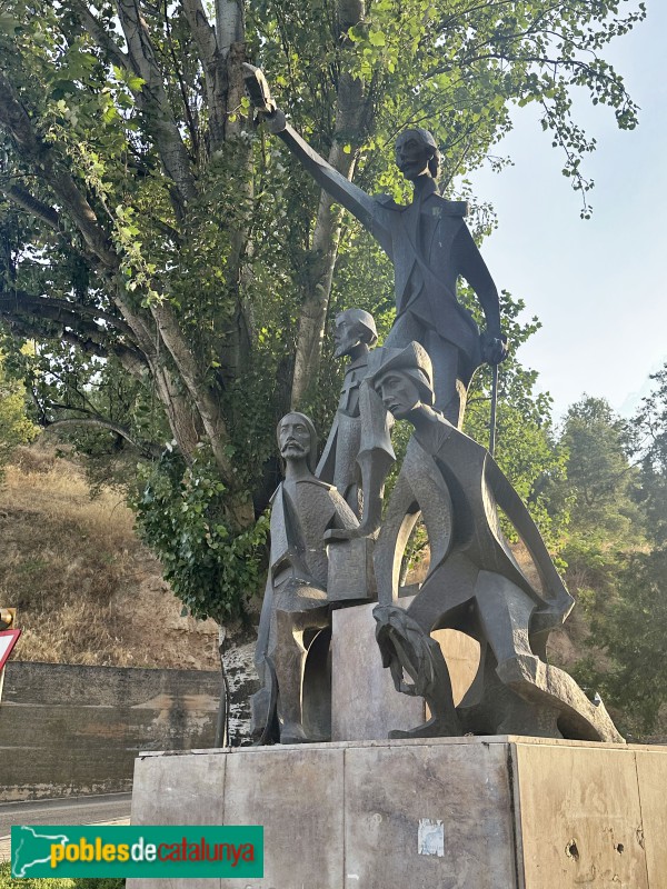 Lleida - Monument a Gaspar de Portolà