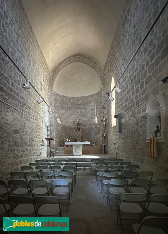 Girona - Hospital de Sant Llàtzer. Capella de Sant Jaume (Foto: Albert Esteves, 2025) Girona - Hospital de Sant Llàtzer. Capella de Sant Jaume