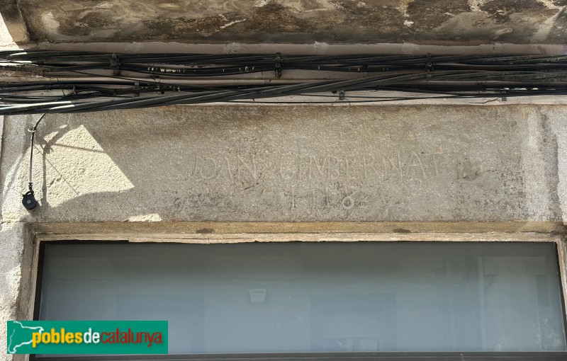 Sarrià de Ter - Llinda (1718, Joan Gimbernat)