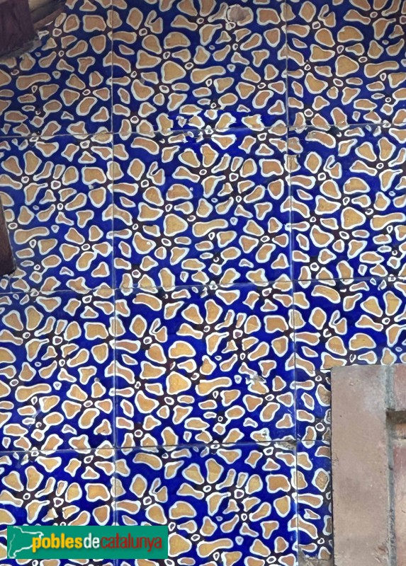 Lleida - Aquarium. Detall mosaic