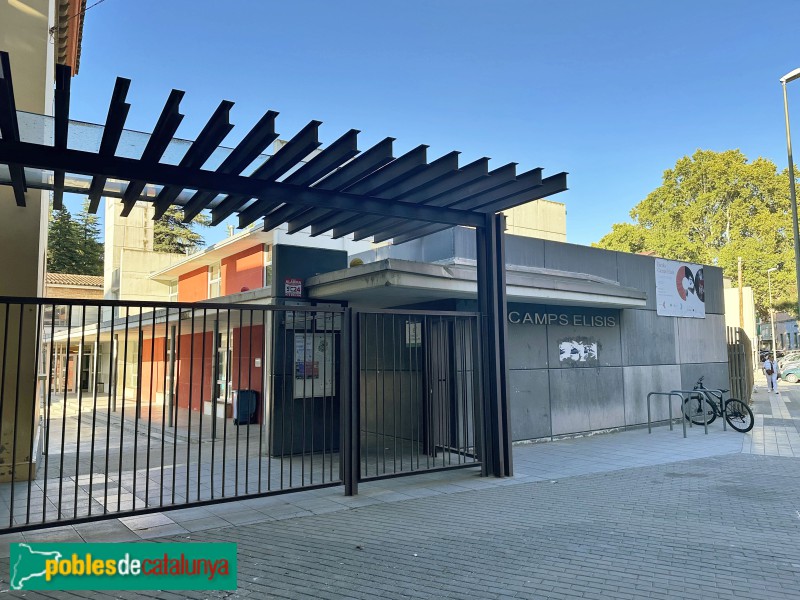 Lleida - Escola dels Camps Elisis. Part moderna (Foto: Albert Esteves, 2025) Lleida - Escola dels Camps Elisis. Part moderna