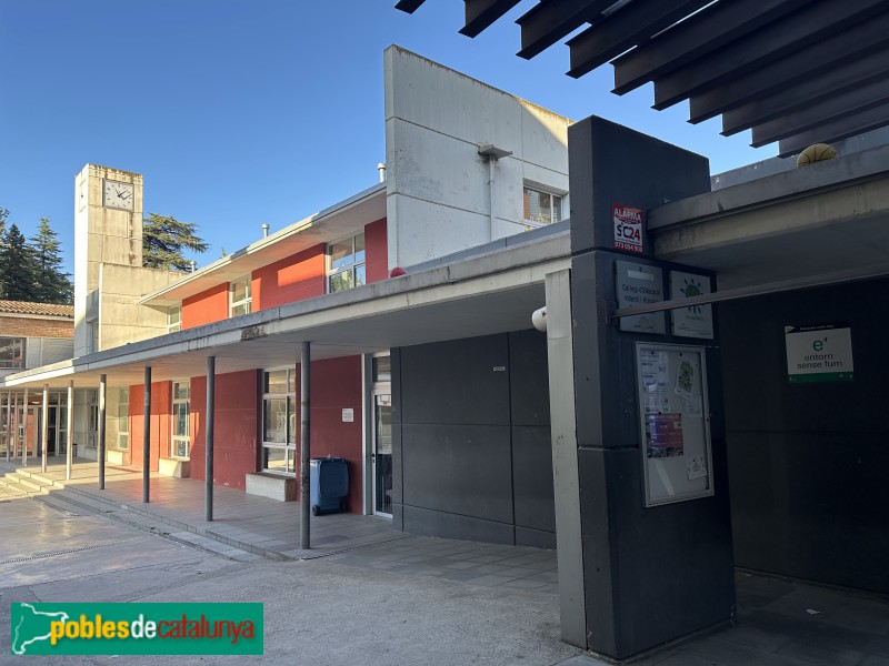 Lleida - Escola dels Camps Elisis. Part moderna (Foto: Albert Esteves, 2025) Lleida - Escola dels Camps Elisis. Part moderna