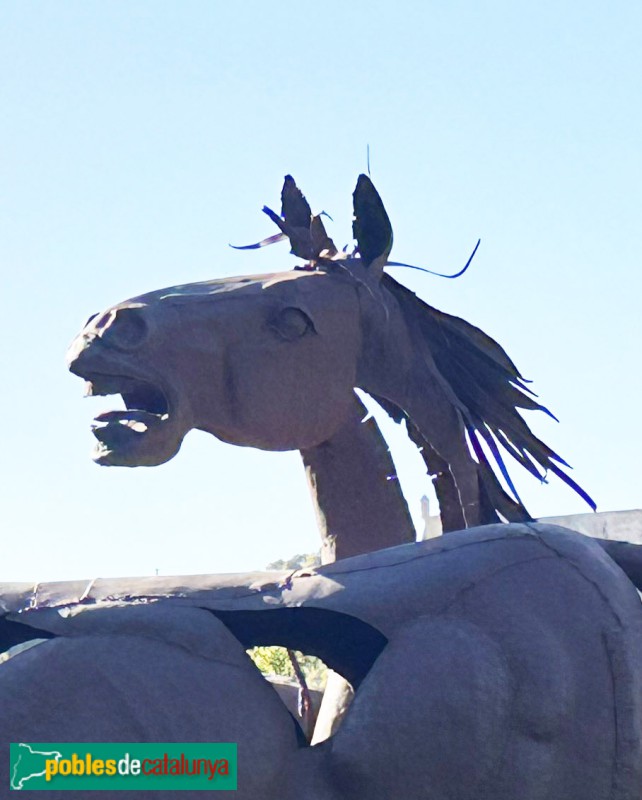 lleida - Escultura Estampida